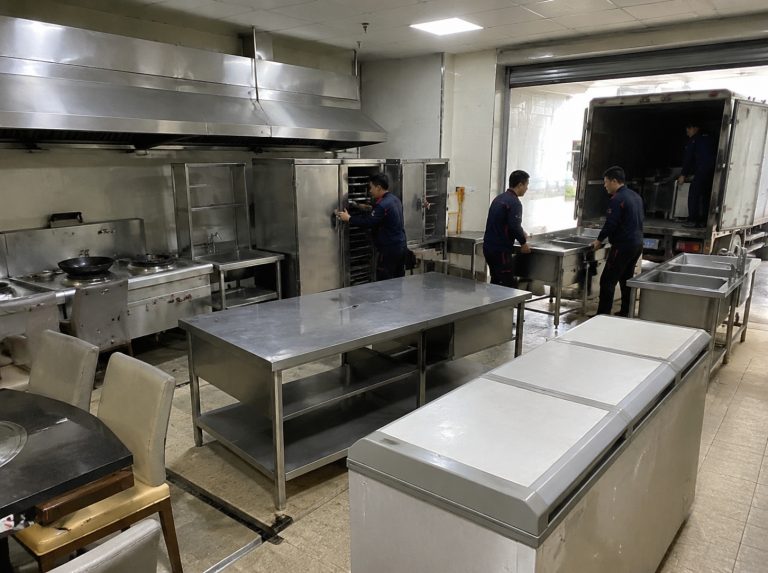 红原县酒店宾馆厨房设备整体回收